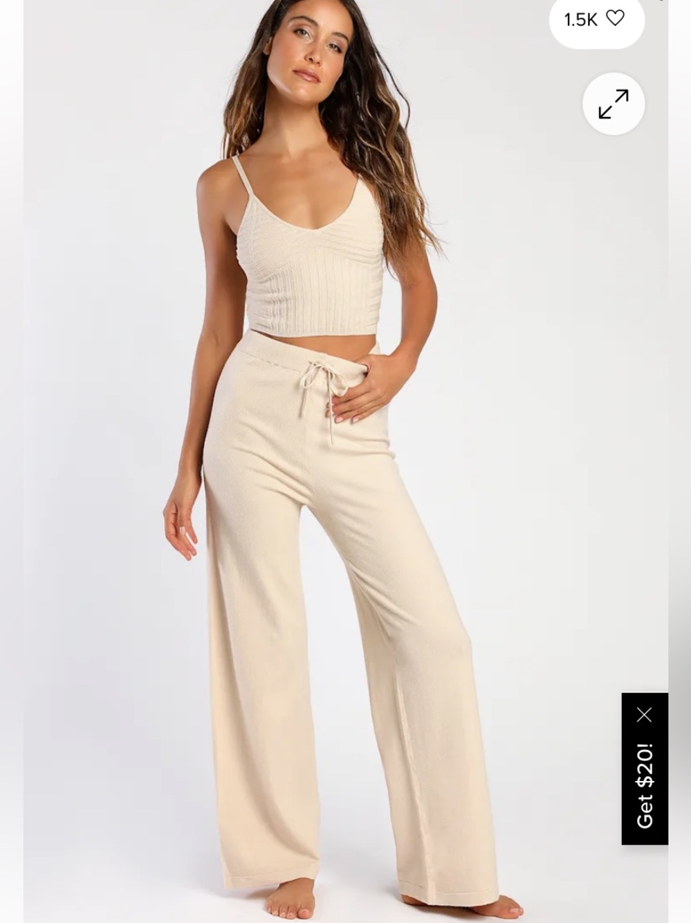 Lulus lounge Set NWT
